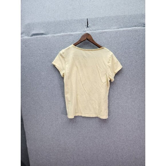 Disney Eeyore Pajama Set Womens M Yellow Sleepwear 100% Cotton - Picture 5 of 7